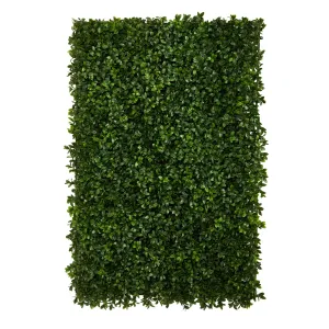 12” Tea Leaf Artificial Wall Mat (Indoor/Outdoor) (Set of 6)