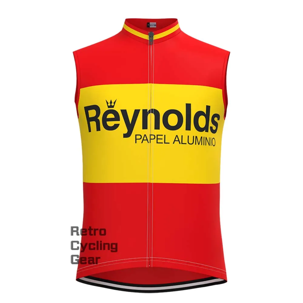 1980s red Reynolds Retro Long Sleeve Cycling Kits