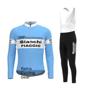 1983 Bianchi Retro Long Sleeve Cycling Kits