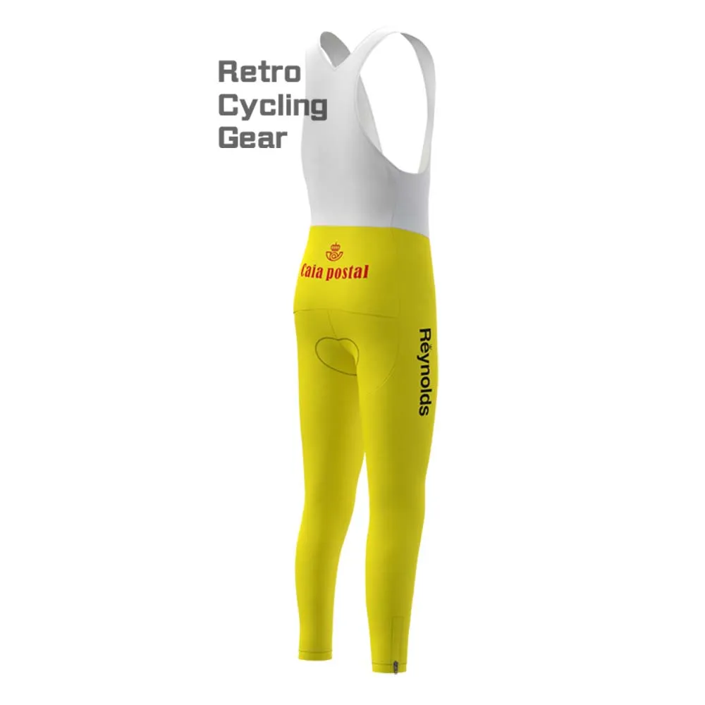 1983s yellow Reynolds Retro Long Sleeve Cycling Kits