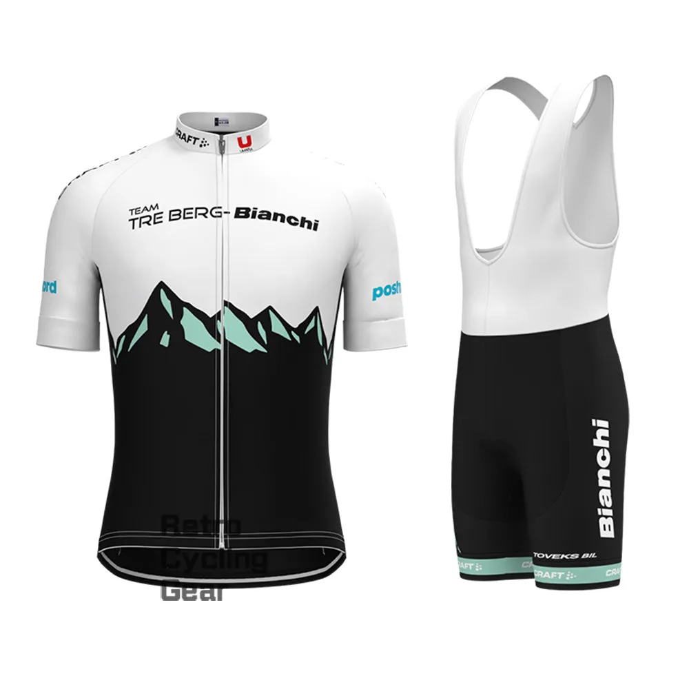 2016 Bianchi Retro Long Sleeve Cycling Kits