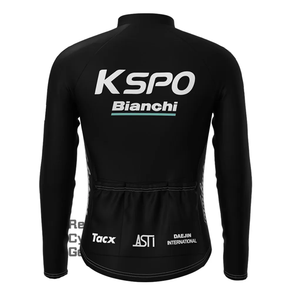 2018 Bianchi Retro Long Sleeve Cycling Kits