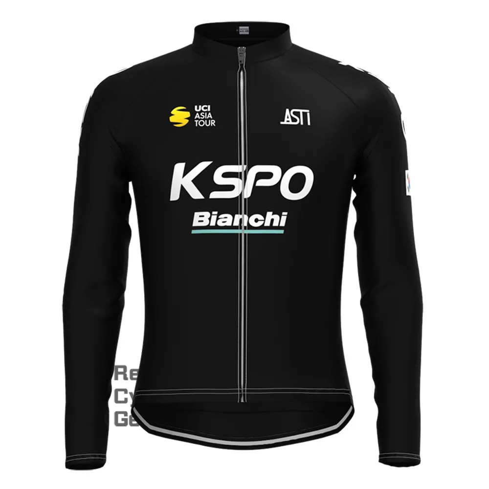 2018 Bianchi Retro Long Sleeve Cycling Kits