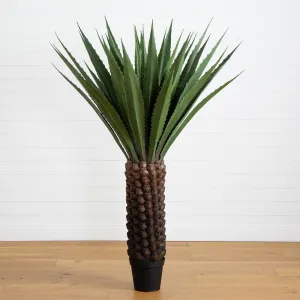 6’ UV Resistant Giant Artificial Agave Plant (Indoor/Outdoor)