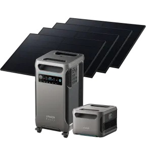 Anker SOLIX F3800   Expansion Battery   4 × 405W Rigid Solar Panel