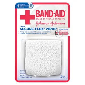 Band-Aid 111615100 First Aid Securflex Wrap, 1 Each