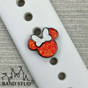 Band Stud® - Miss Mouse - Coral