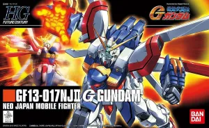 Bandai #110 G Gundam GF13-017NJII HGFC 1/144 Model Kit