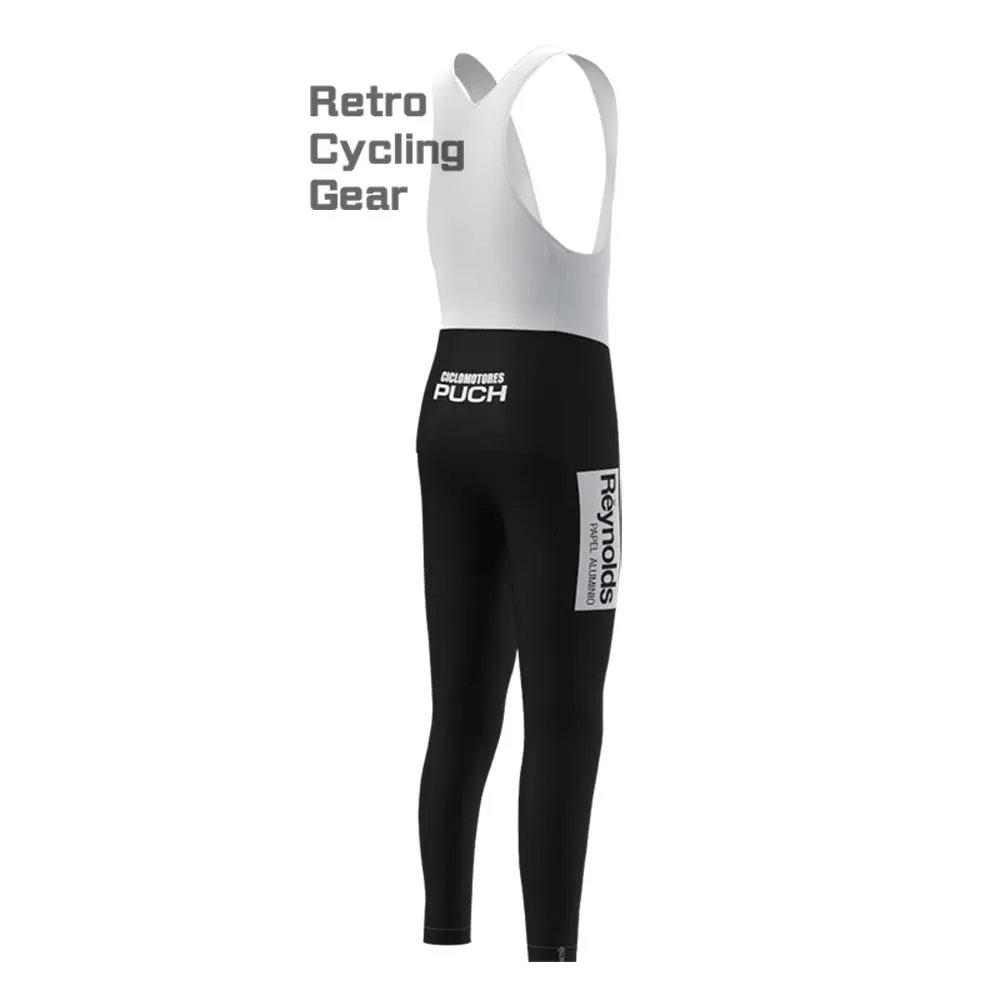 Black Reynolds Retro Long Sleeve Cycling Kits