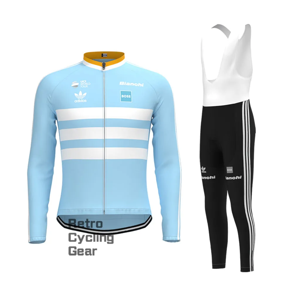 BOSS  Bianchi Long Sleeve Cycling Kits