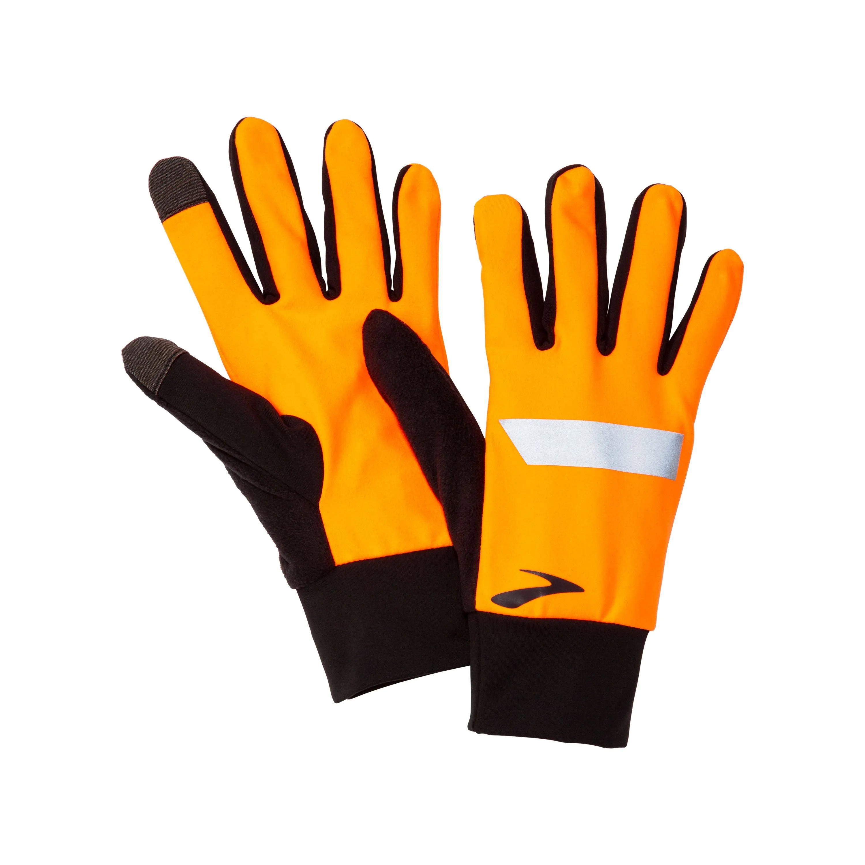 Brooks | Fusion Midweight Glove 2.0 | Unisex | Fluoro Flash/Black