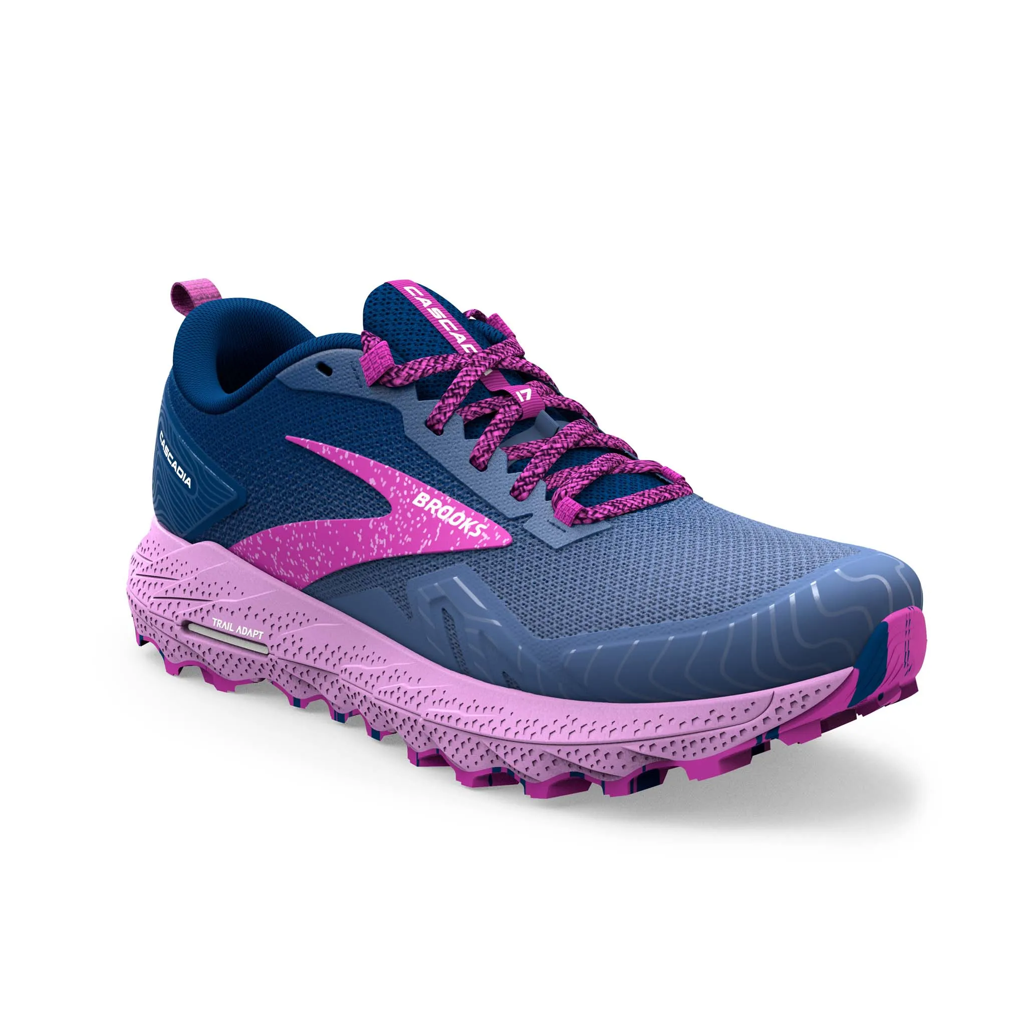 Brooks | Women's Cascadia 17 Running Shoes - Navy