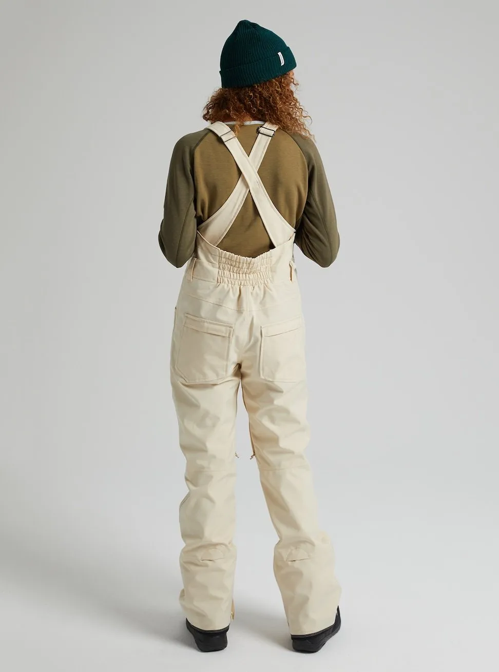 Burton Avalon Womens Bib Pants Crème Brulee