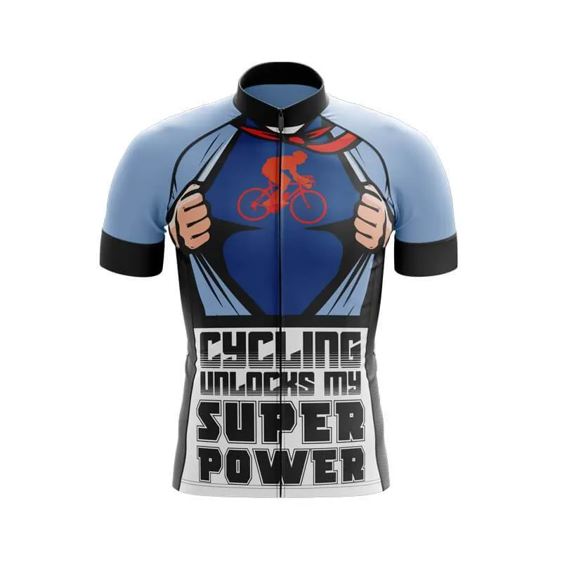 Cycling Unlocks My Super Powers (V1) jerseys