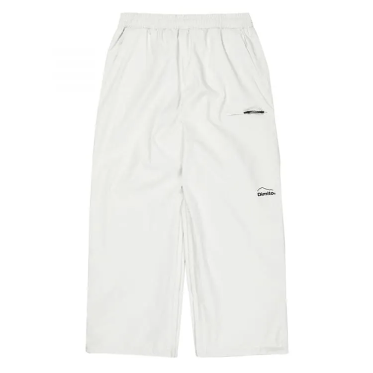 Dimito 23 Air Force OS Pants-WHITE [KOREAN BRAND]