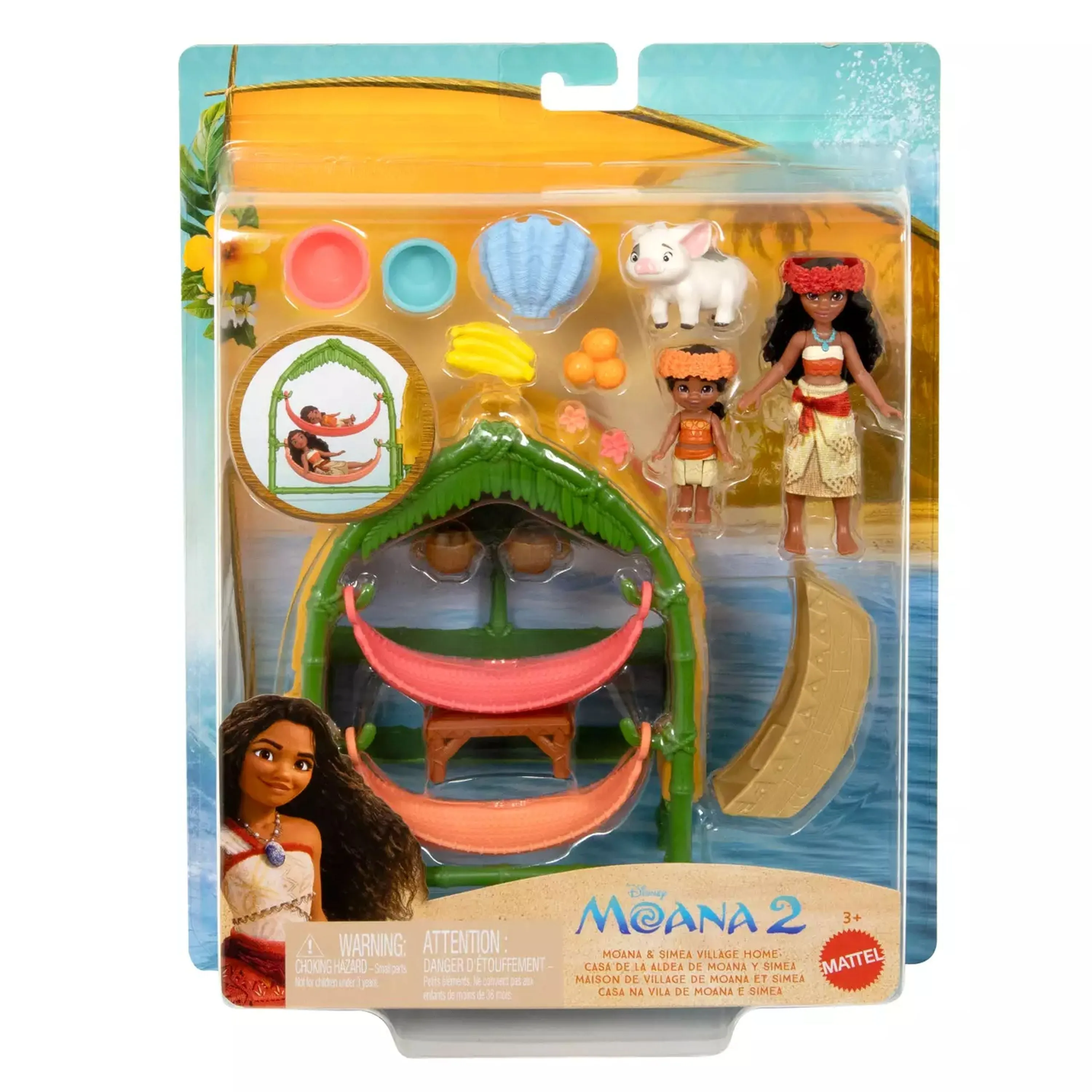 Disney Moana 2 Village Home Small Playset