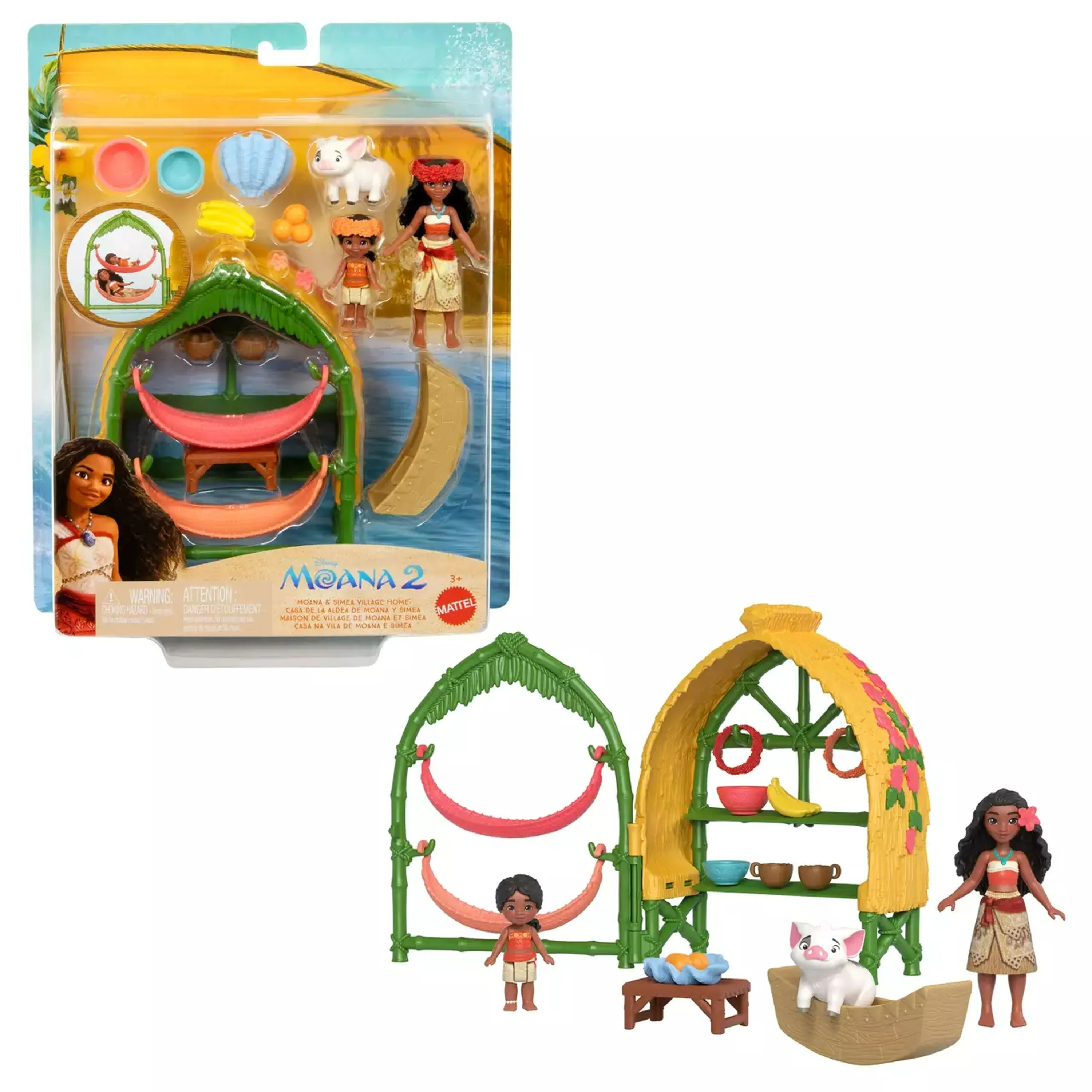 Disney Moana 2 Village Home Small Playset