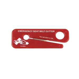 Dynarex - Seatbelt Cutter, Red - Compact