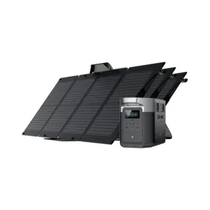 EcoFlow DELTA Max 1600   3 x 110W Solar Panels