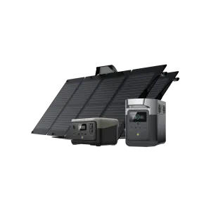 EcoFlow RIVER 2   DELTA Mini   2 x 110W Solar Panel - ZMR600-DMI880-112