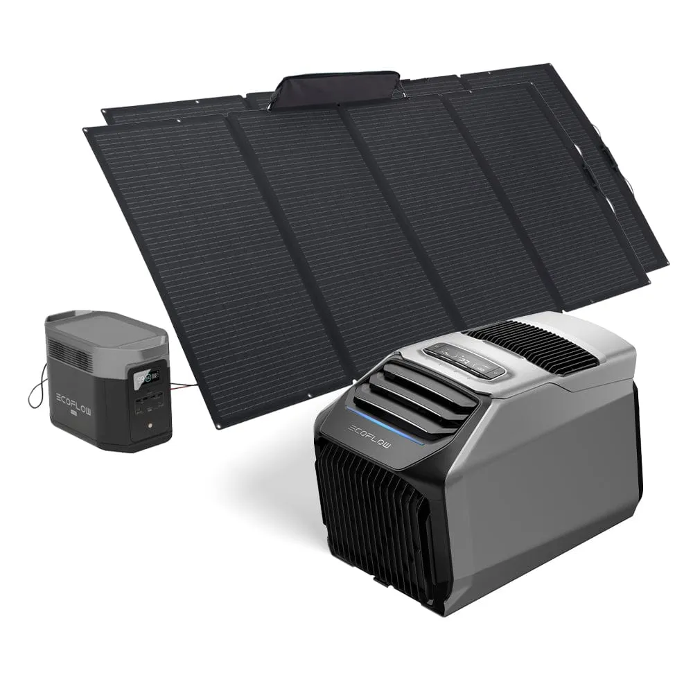 EcoFlow WAVE 2 Portable AC   DELTA Max 2000   400W Portable Solar Panel