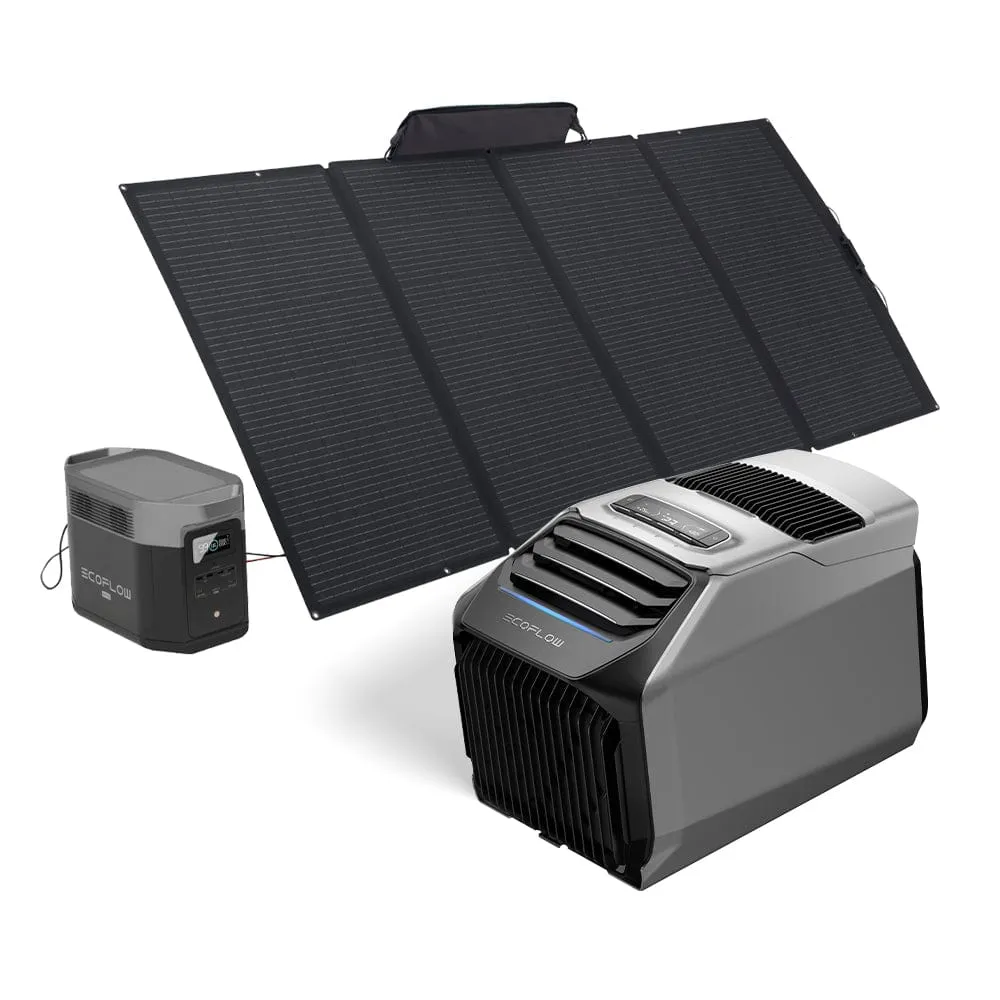 EcoFlow WAVE 2 Portable AC   DELTA Max 2000   400W Portable Solar Panel