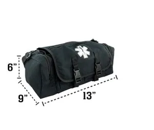 Economic Cab Bag, 13" x 9" x 6", Black