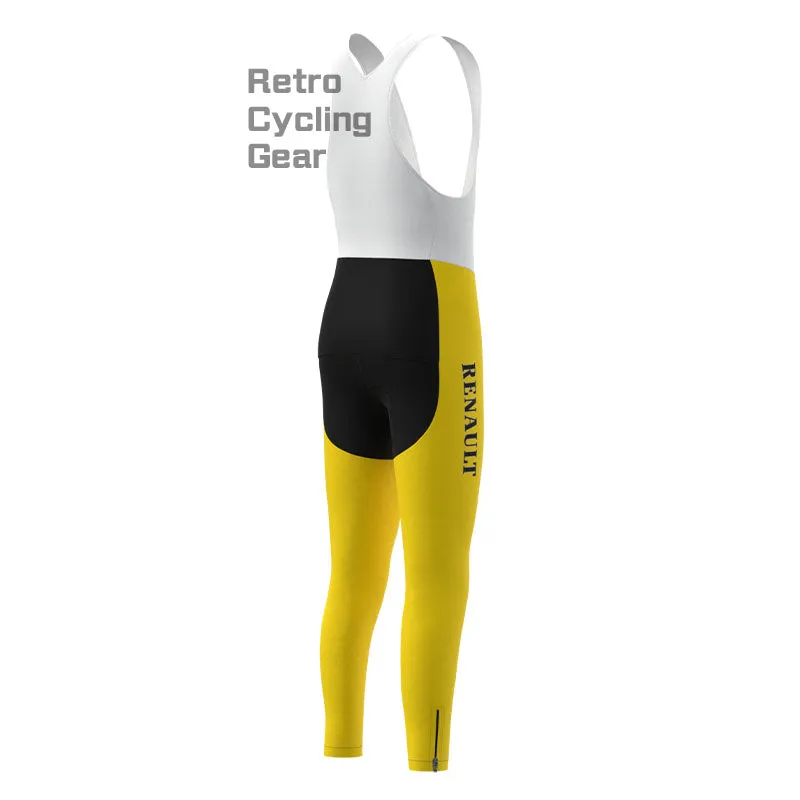 ELF Yellow Retro Long Sleeve Cycling Kit