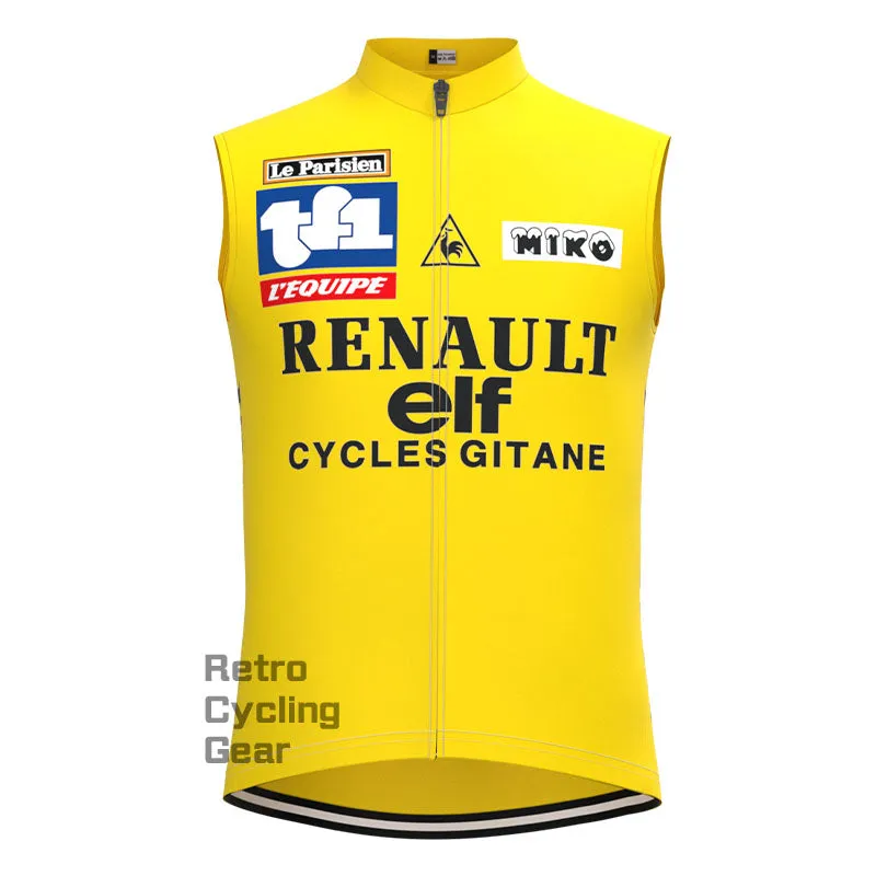 ELF Yellow Retro Long Sleeve Cycling Kit