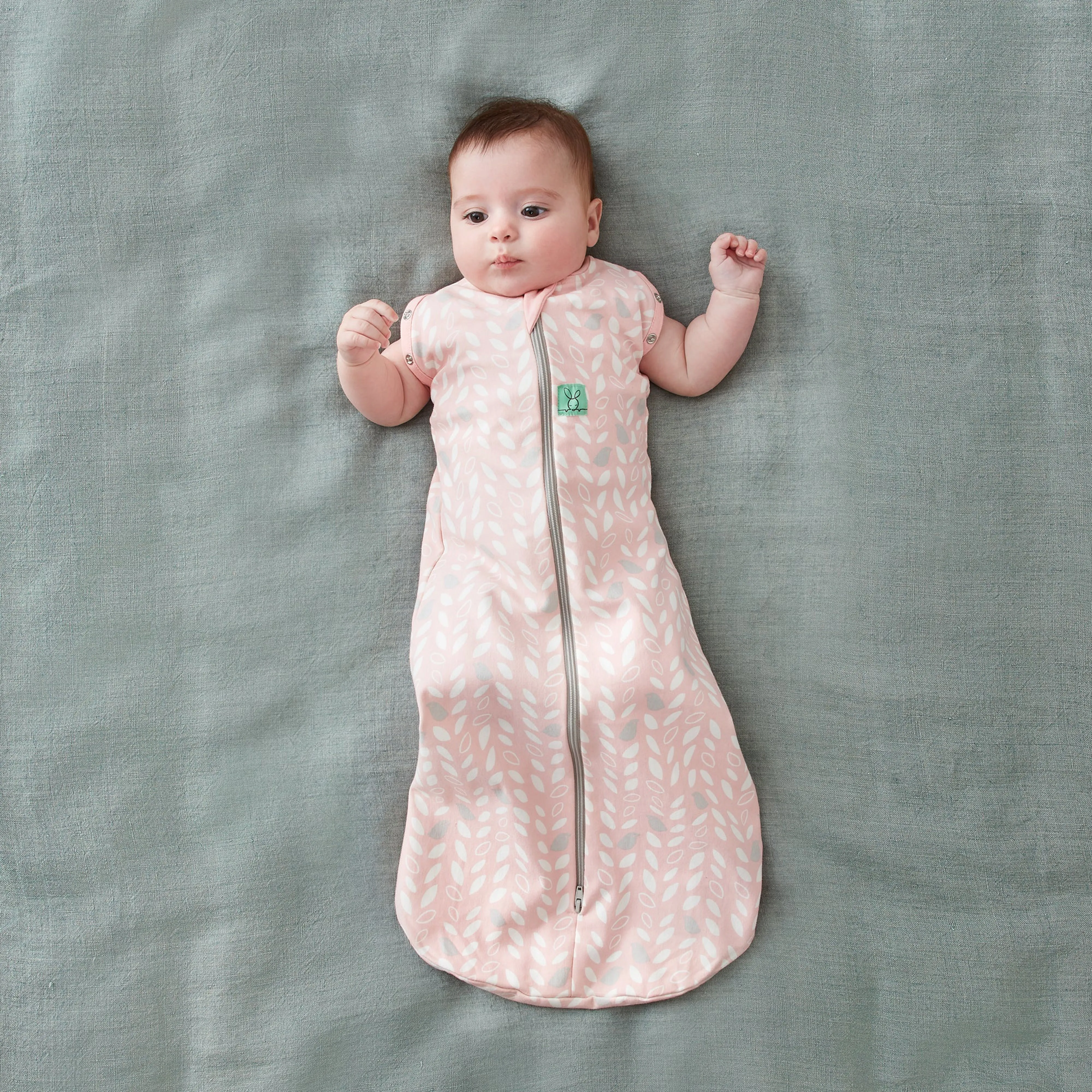 ergoPouch Cocoon Swaddle Bag 1.0 TOG - Spring Leaves