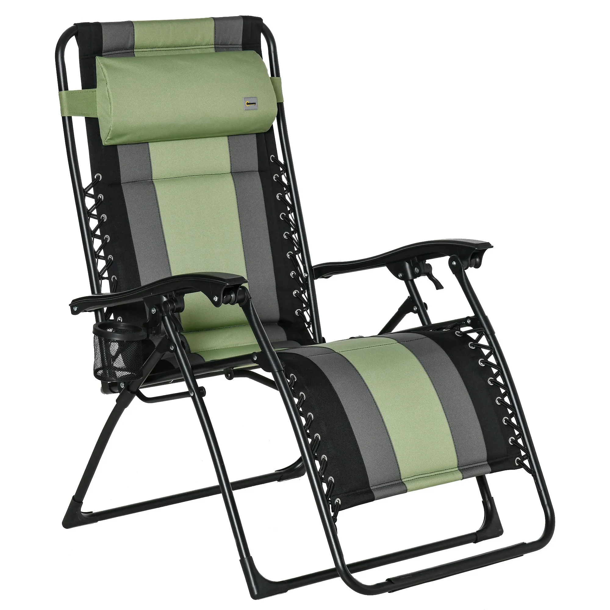 Ermi Outdoor Folding Patio Chairs - Green