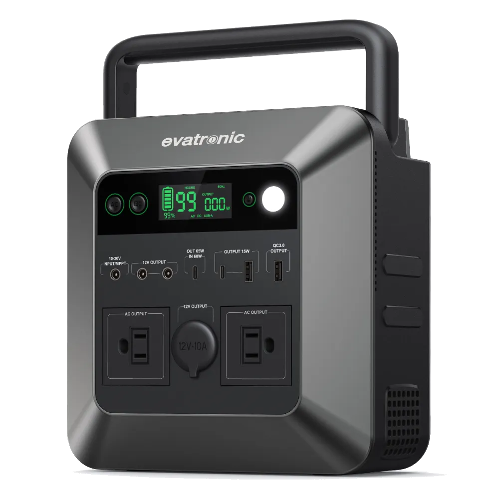 Evatronic 600W/712Wh Portable Power Station ET-PB010 (Peak 1000W)