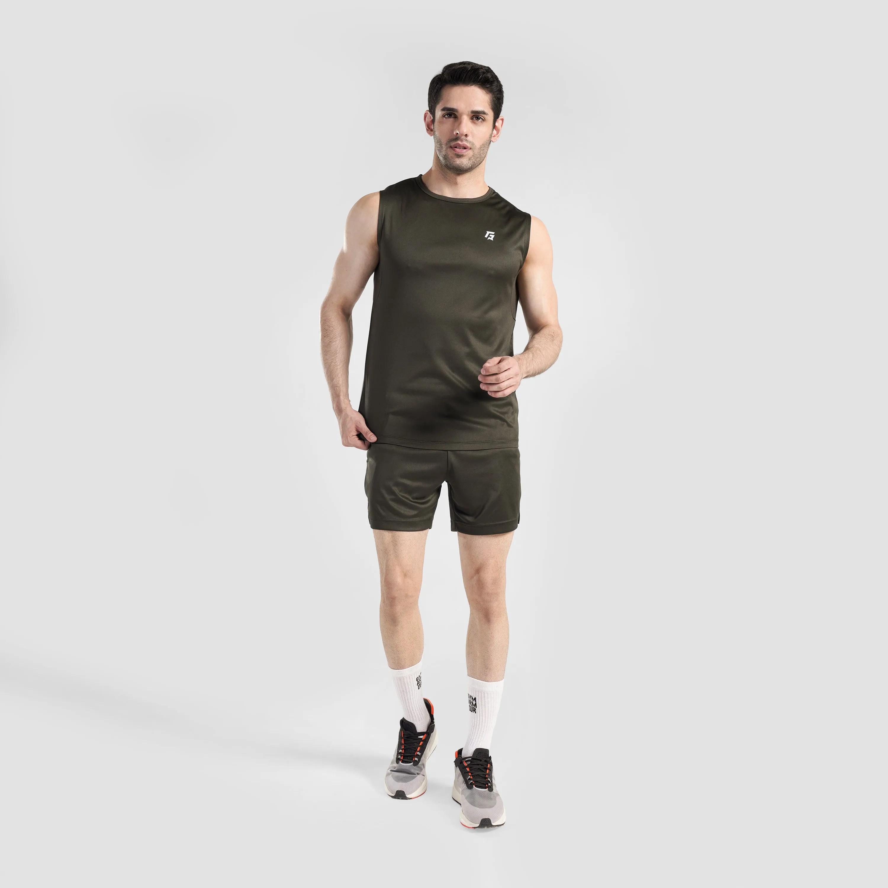 GA Fusion Shorts (Olive)