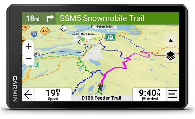 Garmin Tread 2 Powersport Navigator - 6" Glove-Friendly Display, Built for Extreme Weather, Preloaded Mapping, Snowmobile Trails for U.S. and Canada, Wearable4U