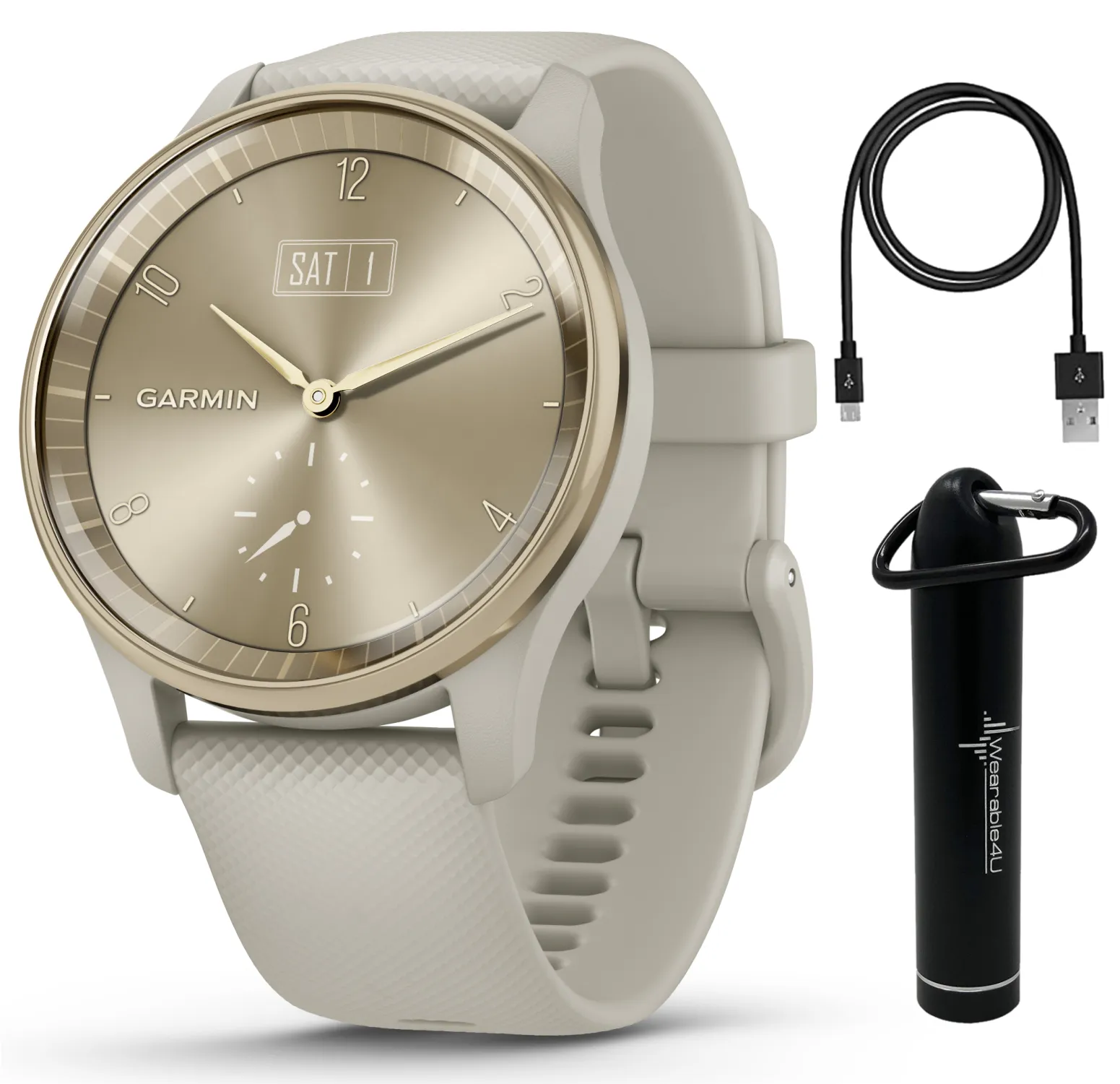 Garmin Vivomove Trend 40 mm Hybrid Smartwatch