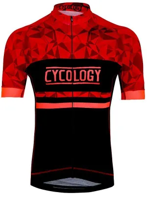 Geometric (Red) Men's Jersey