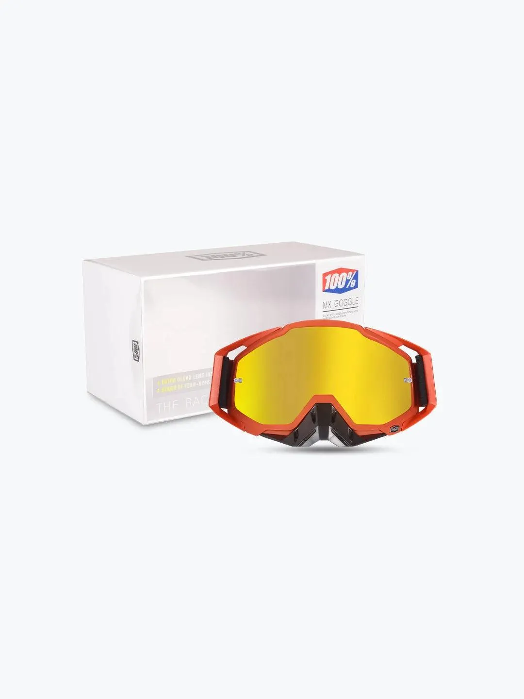 Goggles 100% - 146 Orange Yellow Tint