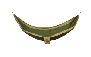 Grand Trunk Double Parachute Nylon Hammock- Olive/Khaki