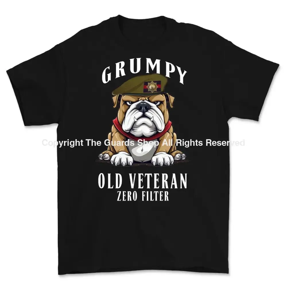 Grumpy Old Coldstream Guards Veteran Printed T-Shirt