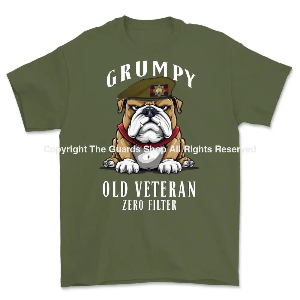 Grumpy Old Coldstream Guards Veteran Printed T-Shirt