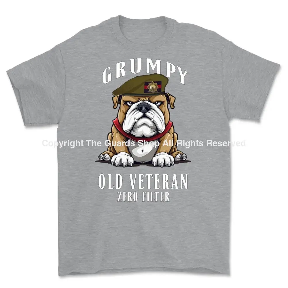 Grumpy Old Coldstream Guards Veteran Printed T-Shirt