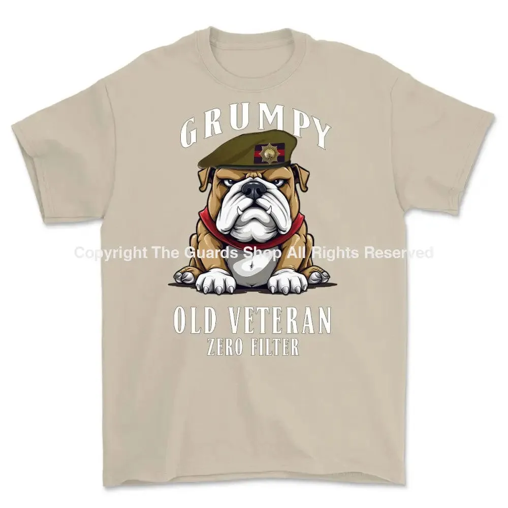 Grumpy Old Coldstream Guards Veteran Printed T-Shirt