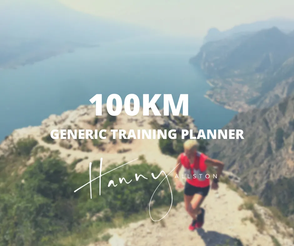 Hanny Allston: 100km Training Plan