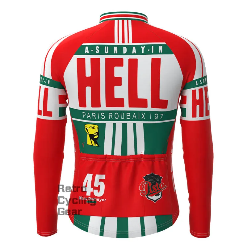 HELL Retro Long Sleeve Cycling Kit