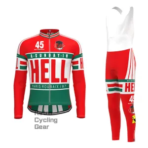 HELL Retro Long Sleeve Cycling Kit