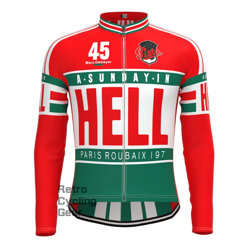 HELL Retro Long Sleeve Cycling Kit