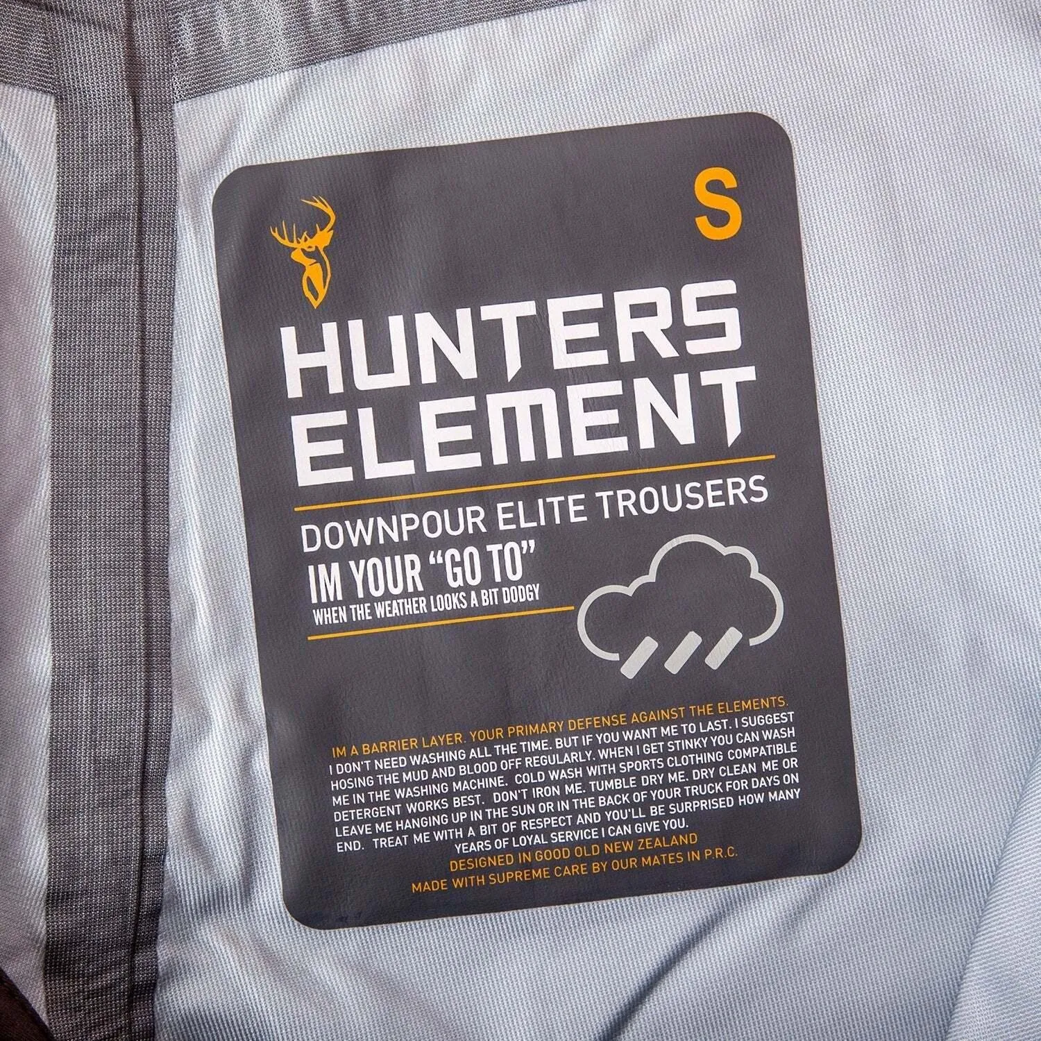 HUNTERS ELEMENT DOWNPOUR ELITE TROUSER DESOLVE VEIL