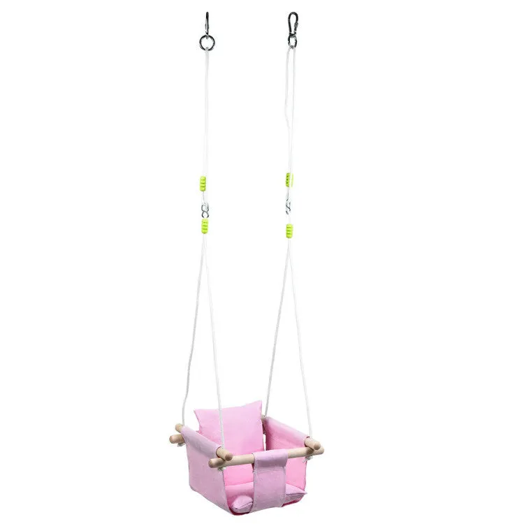 Indoor Outdoor Baby Canvas Hanging Swing