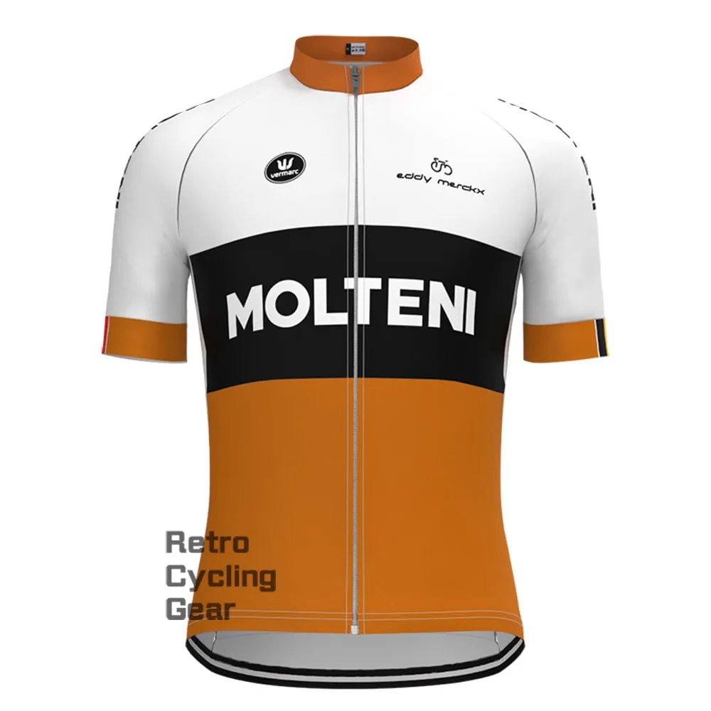 Italy MOLTENI Retro Long Sleeve Cycling Kits