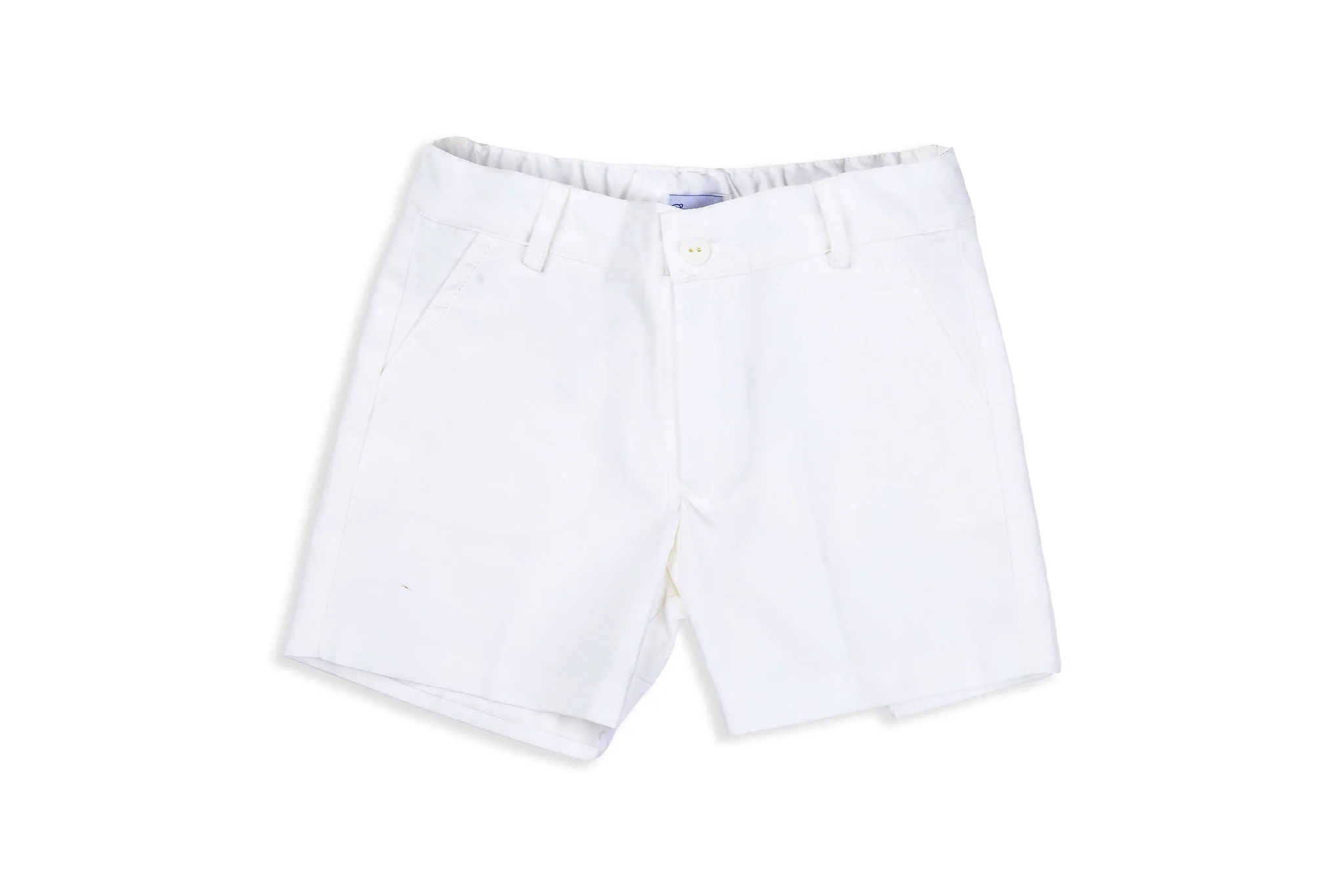 Ivory Cotton Performance Shorts